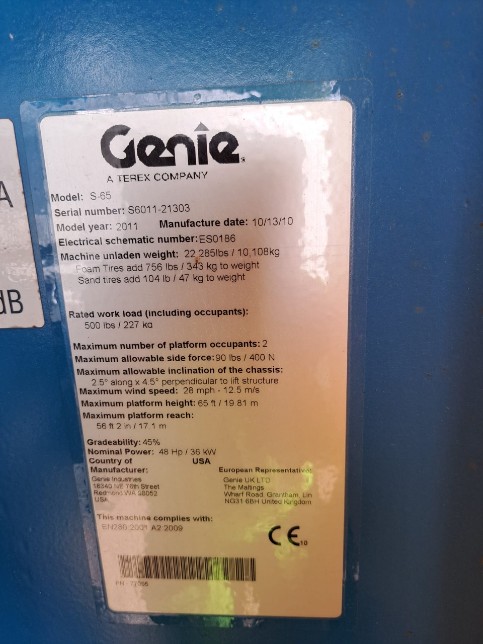 Sold - Articulated Boom Lift - View 2